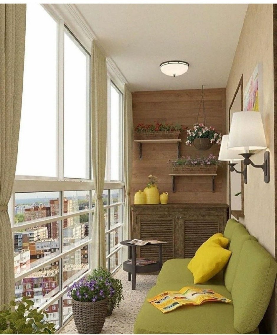 Декор балкона