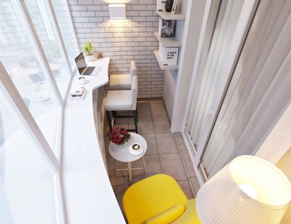 Уютный балкон