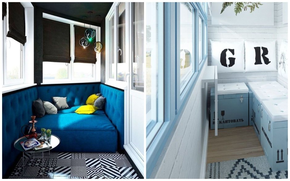 Уютный балкон