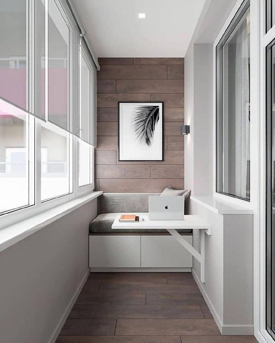 Интерьер балкона