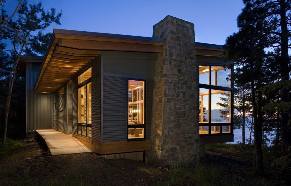 Устройства односкатной крыши схема