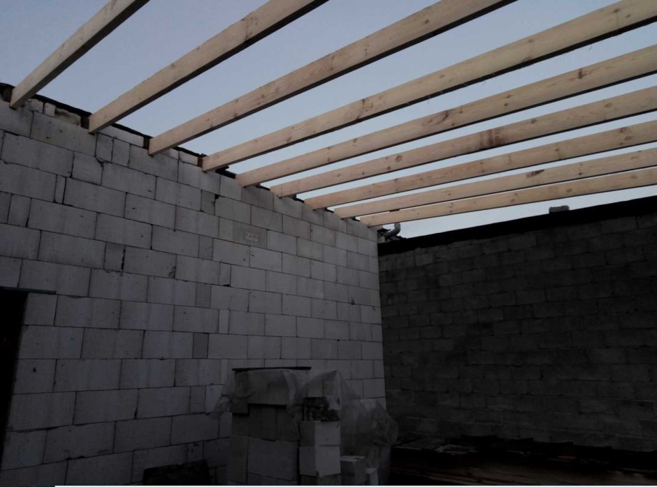 Плоская крыша