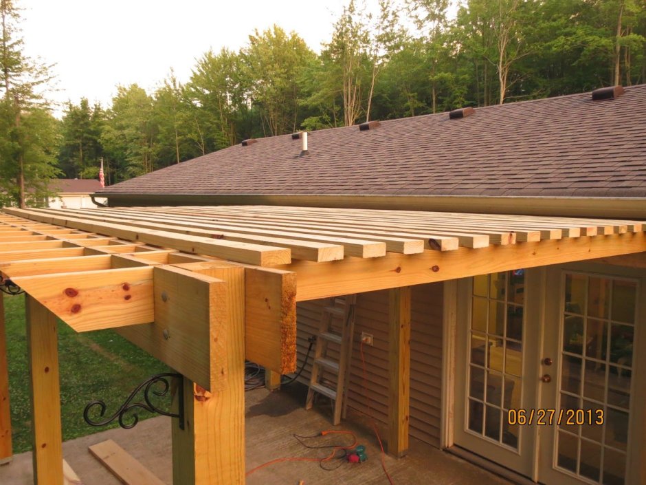 Односкатная крыша лофт