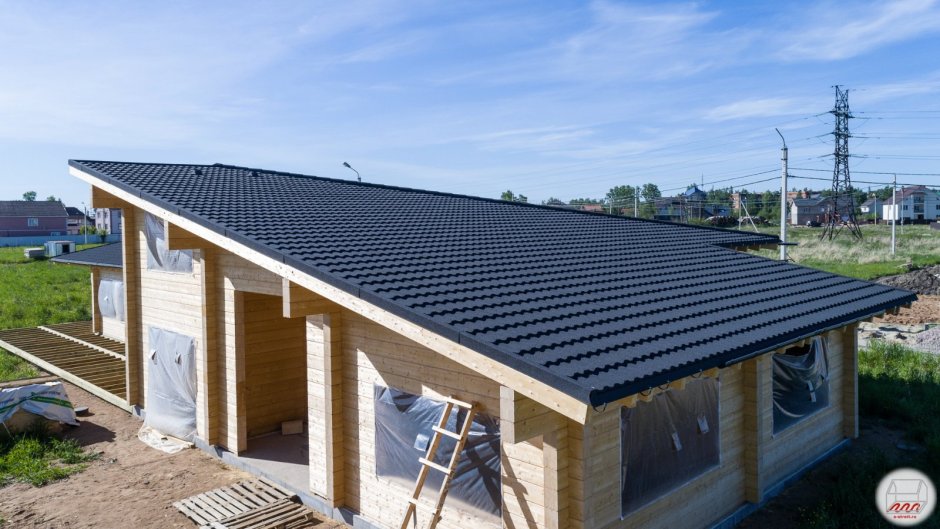 Кровля односкатная конструкция чертёж