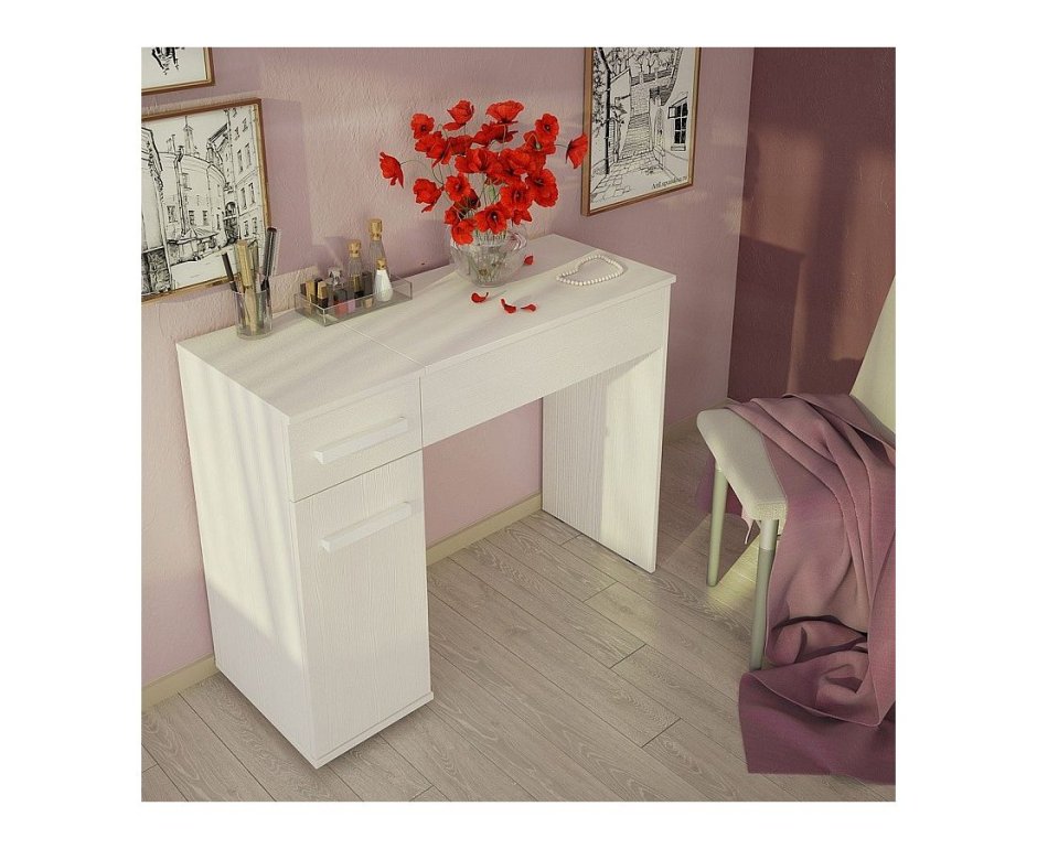 Туалетный столик с трельяжем Blues черный