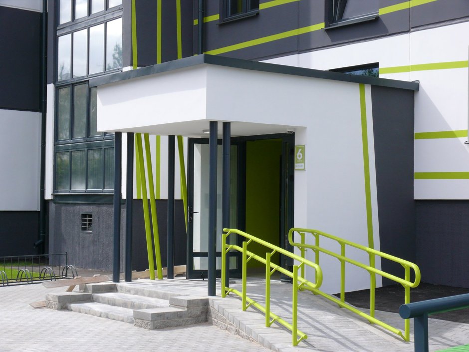 Подъездные входные группы