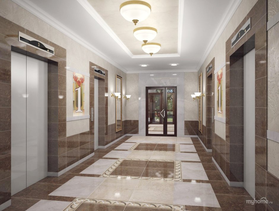 Подъезды в элитных домах