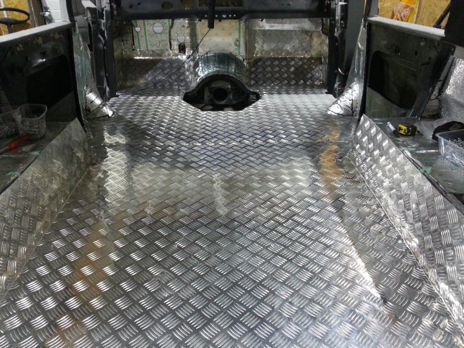 УАЗ 3151 обшивка алюминием