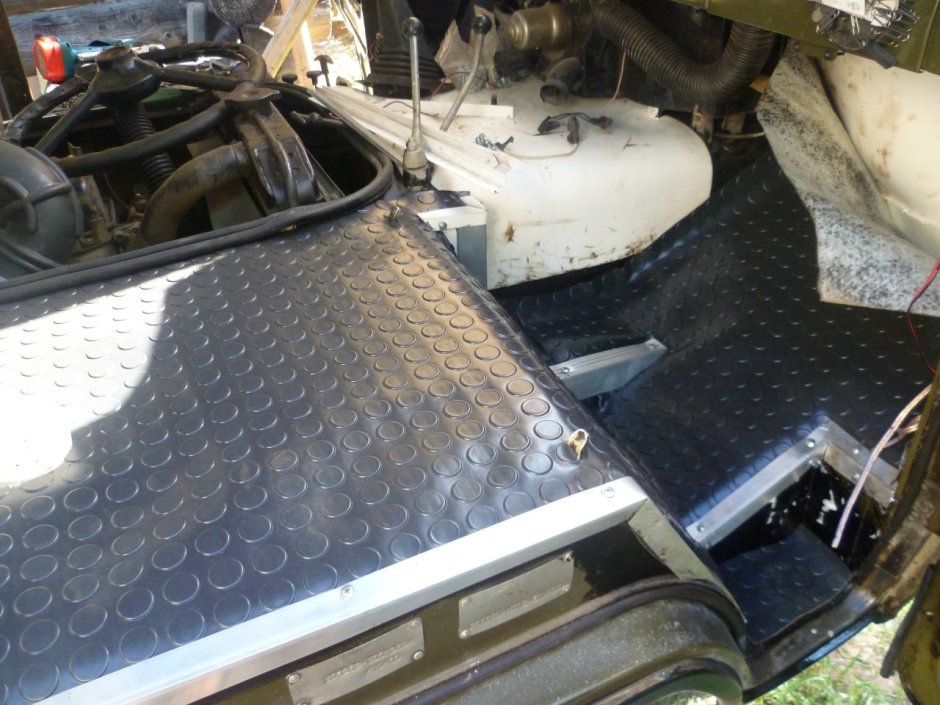 Утеплитель пола кабины /УАЗ 469/