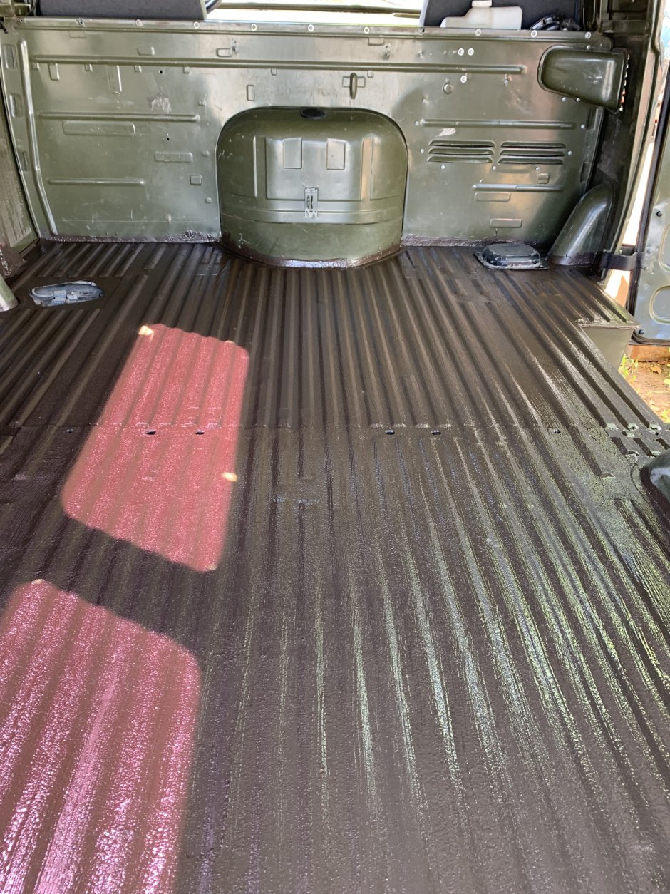 Пол салона УАЗ Буханка
