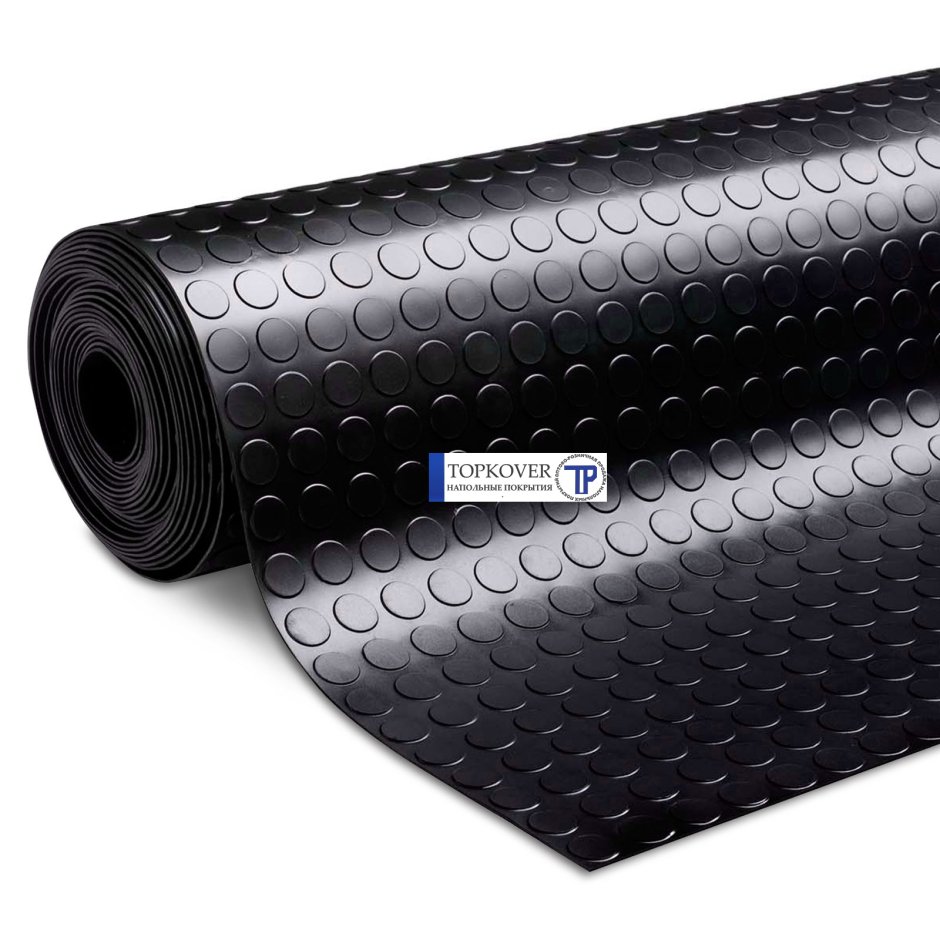 Рулонные резиновые покрытия (Монетка(Round Dot) 1,2*10)