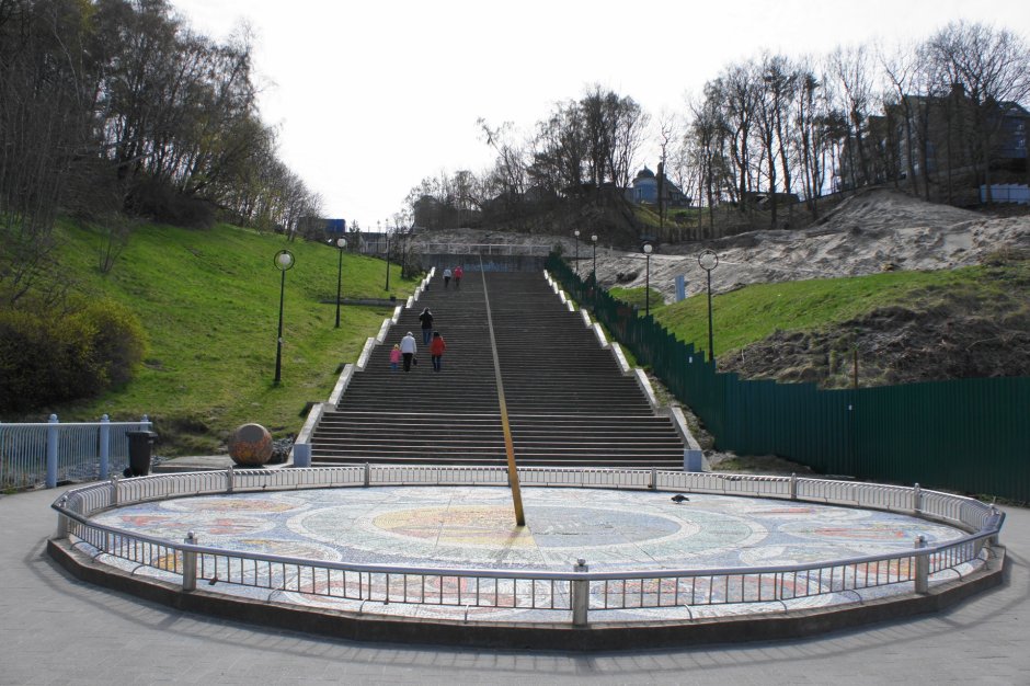 Светлогорск спуск к морю