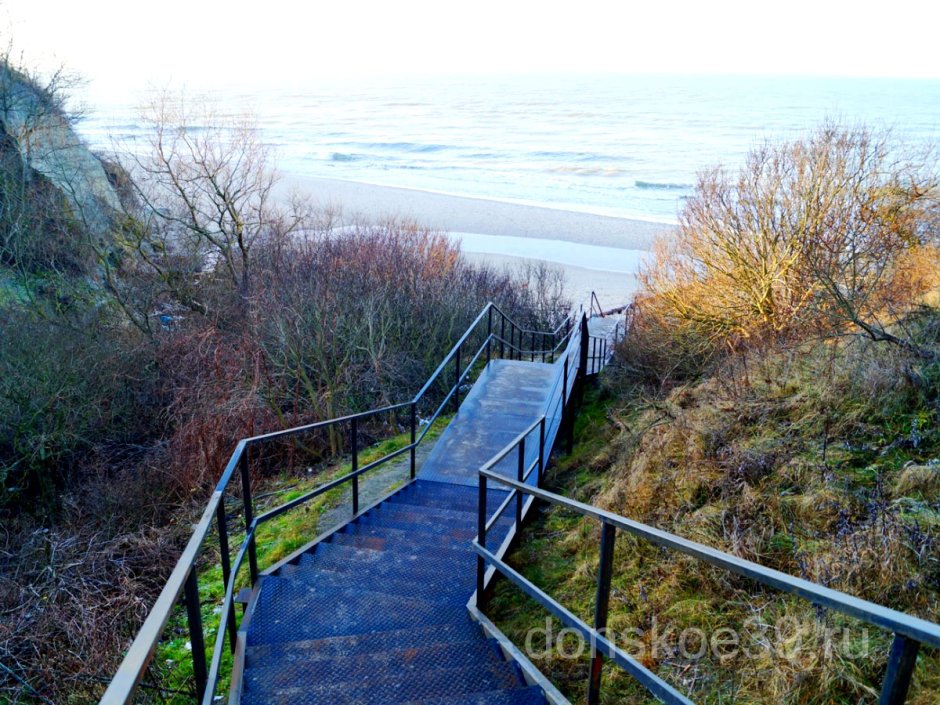 Светлогорск спуск к морю