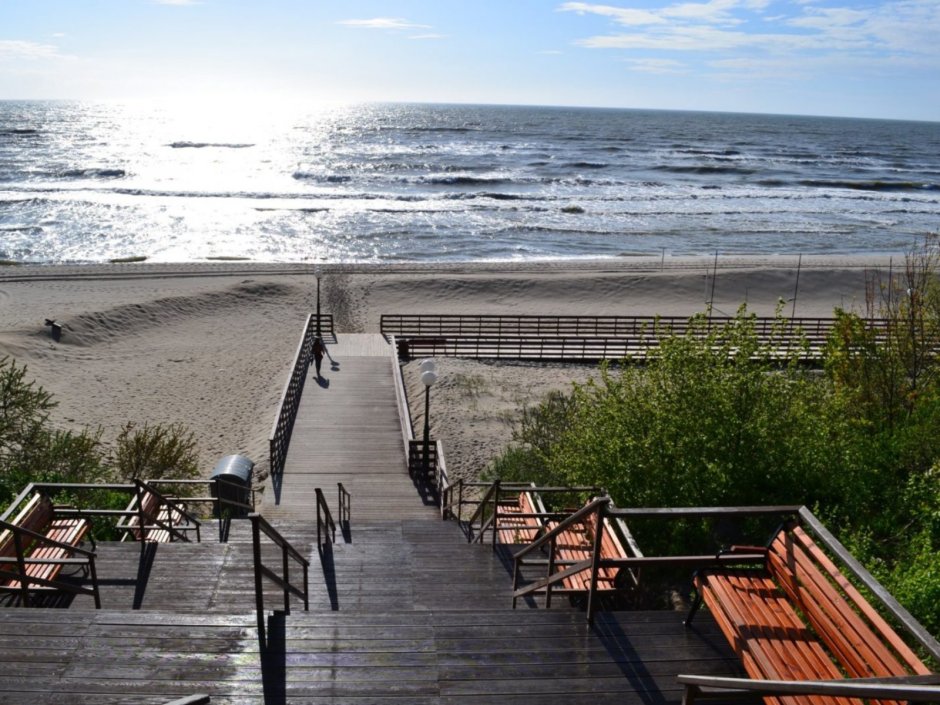 Донское Калининградская область спуск к морю