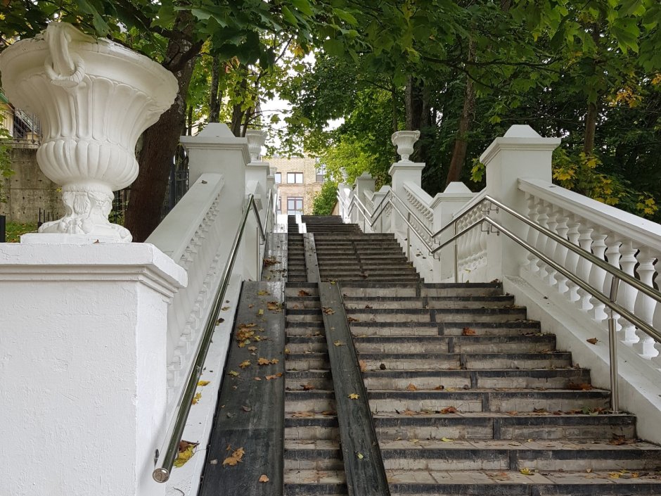 Парк в Янтарном Калининградской области