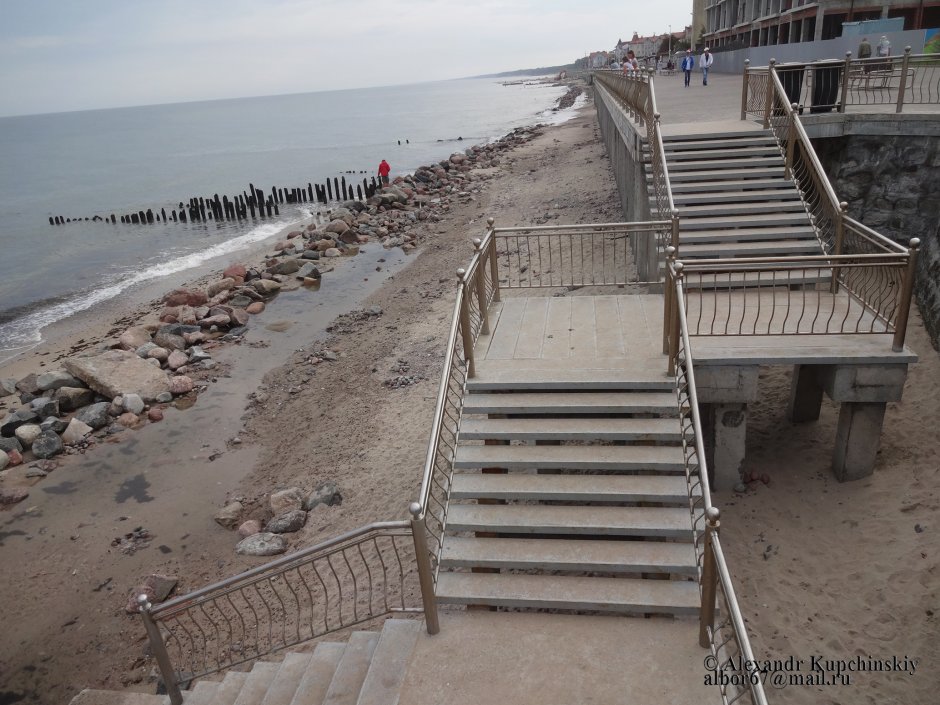 Каменный спуск Светлогорск