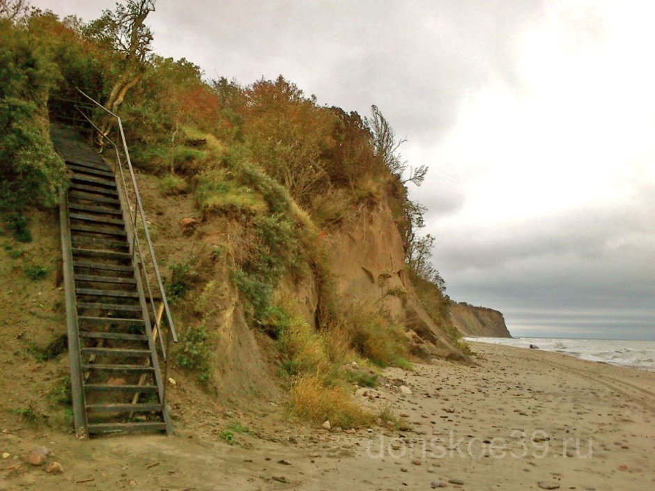 Светлогорск спуск к морю