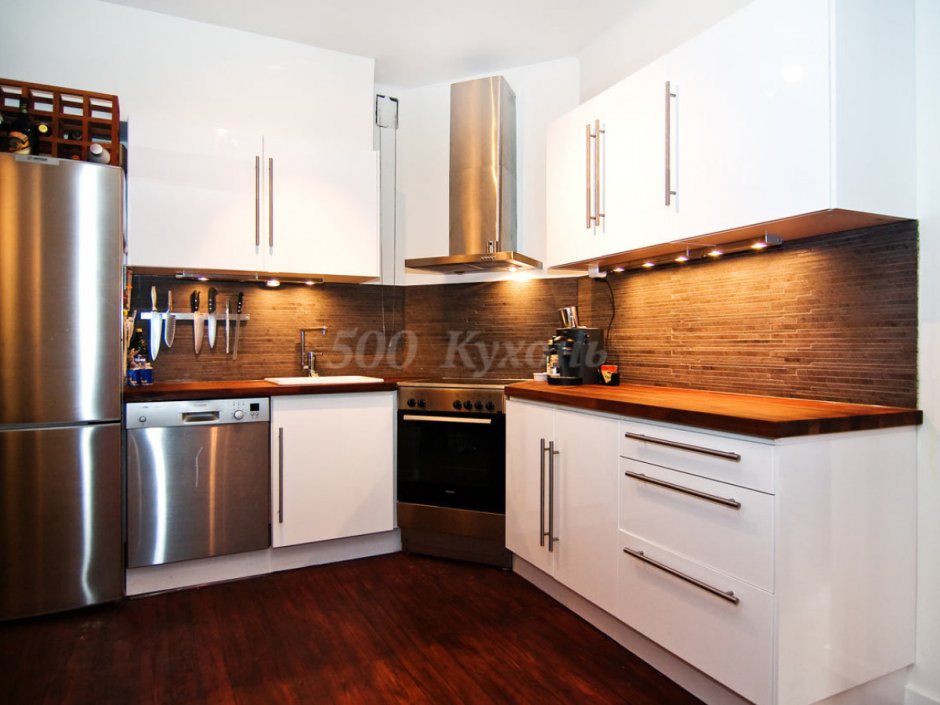 Фартук для кухни венге