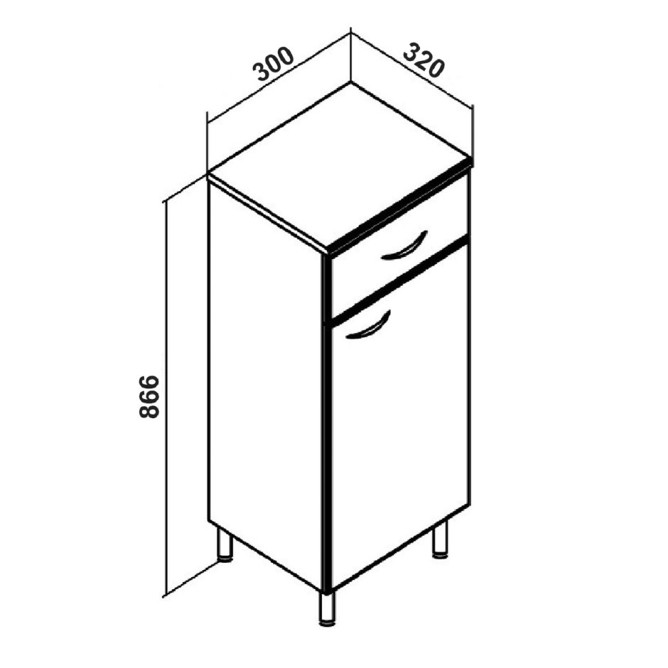 Runo полупенал 30