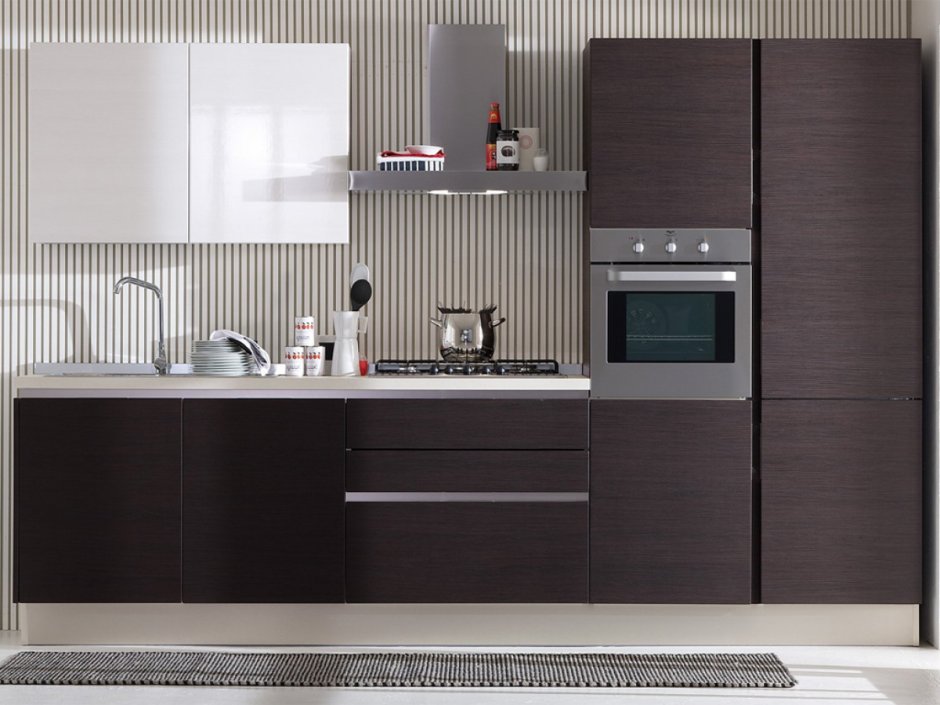 Кухни венге Модерн