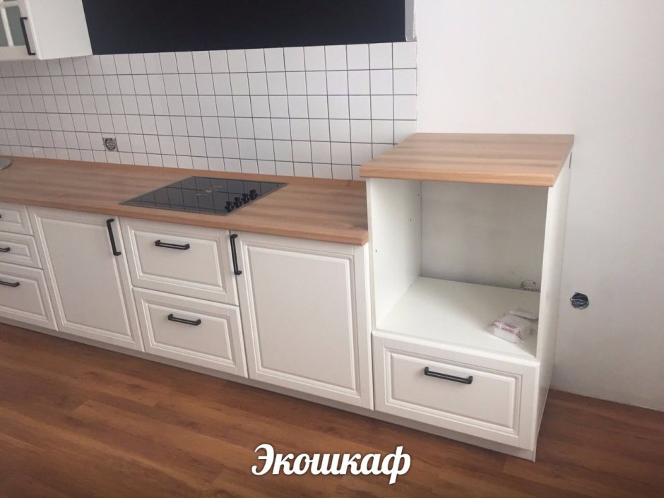 Узкий шкаф на кухню