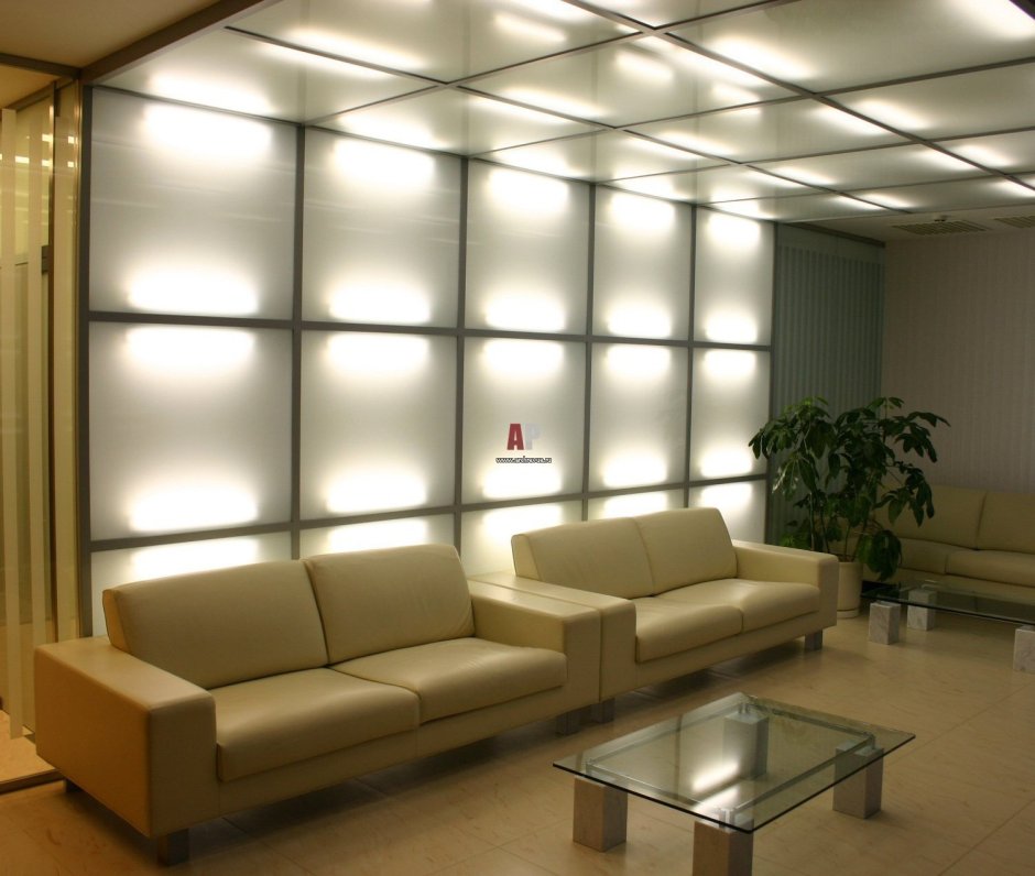 Световые панели на стену