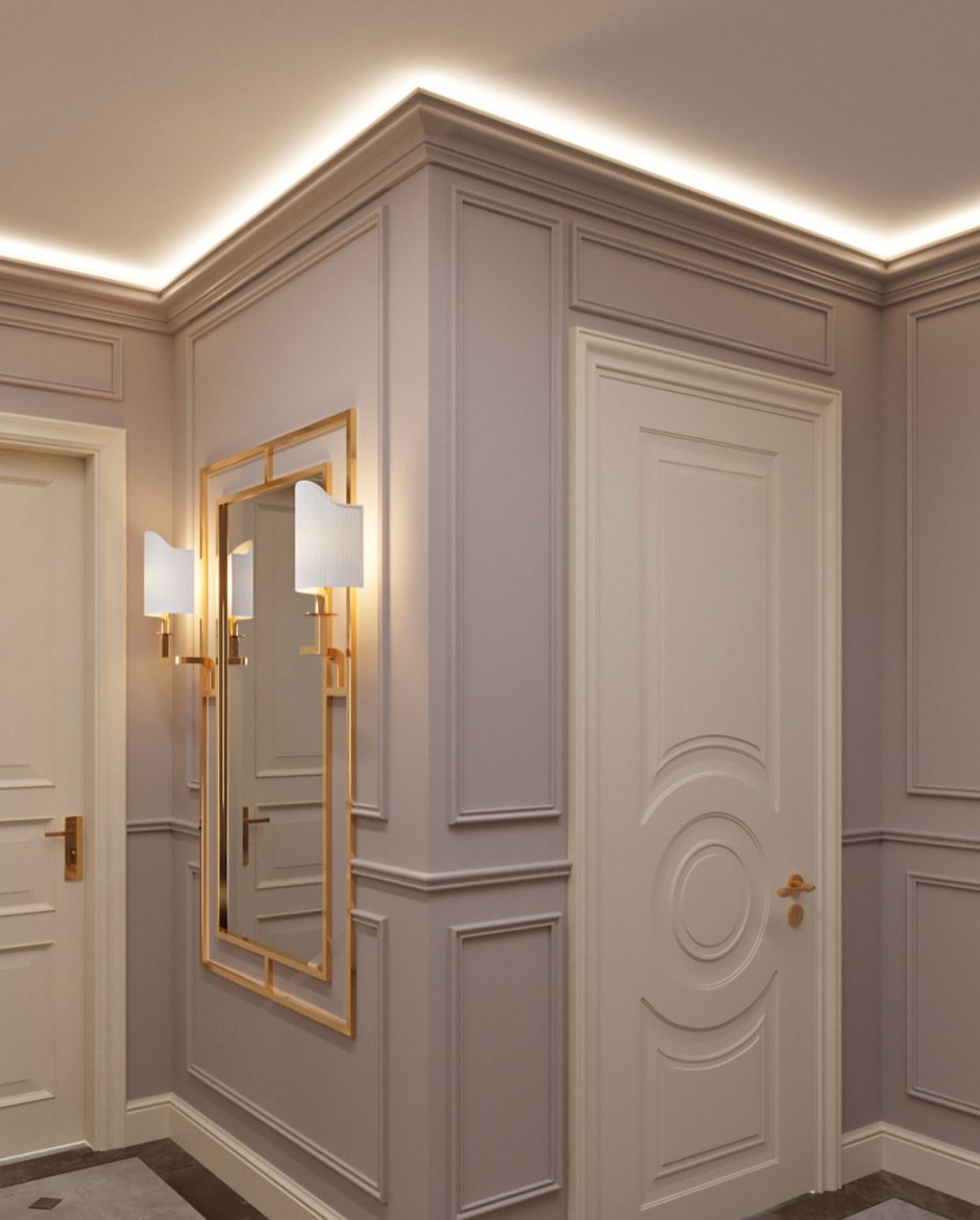 Молдинги в интерьере