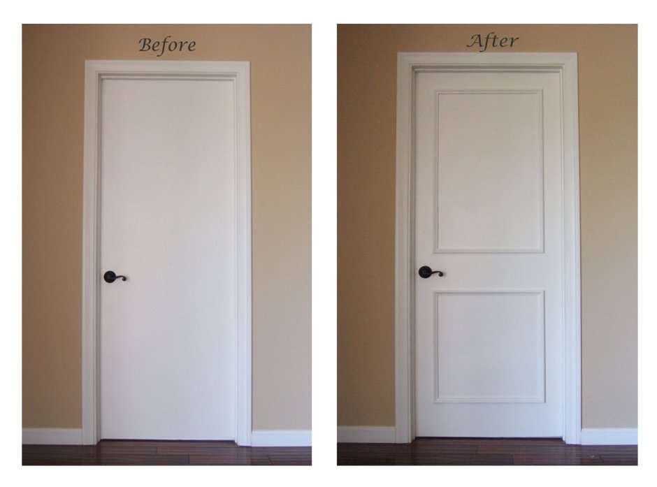 Молдинг на двери межкомнатные