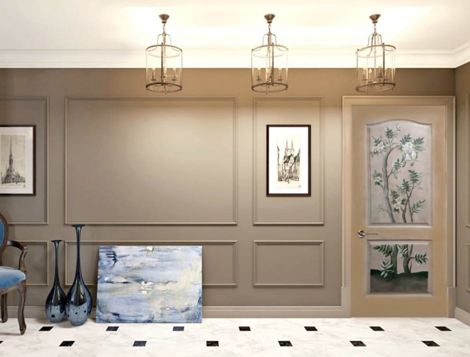 Двери с узкими наличниками