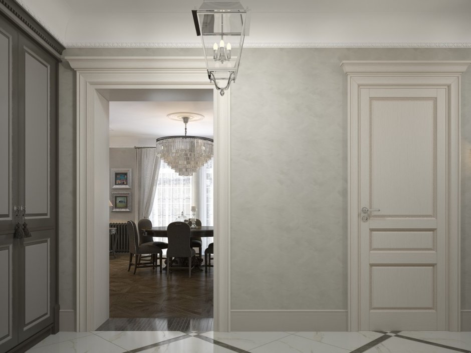 Декор над дверью