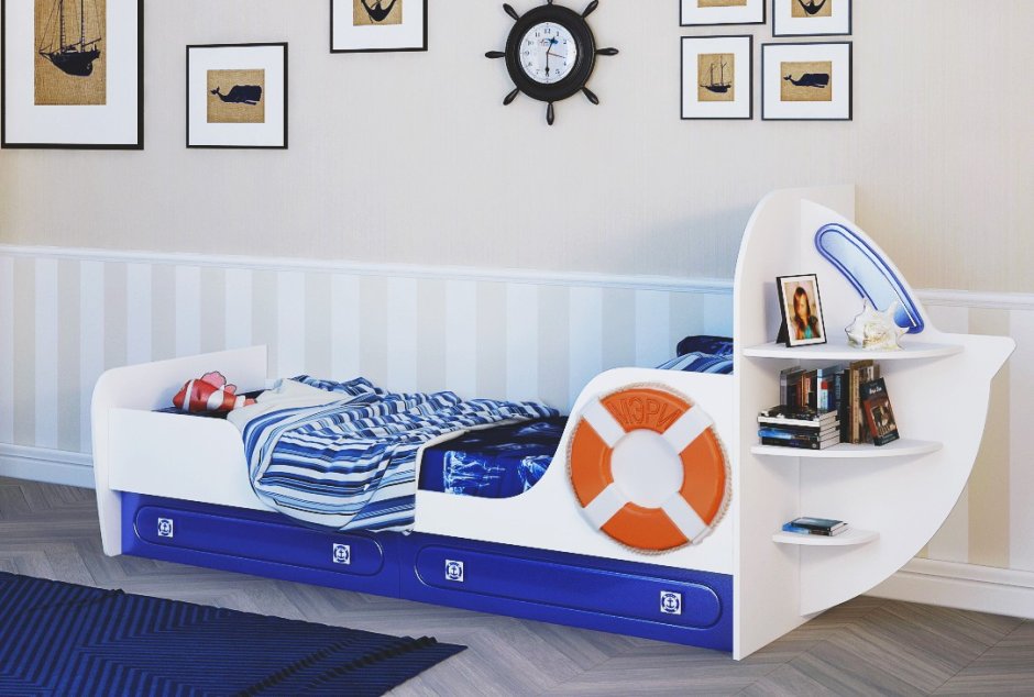 Необычные детские кровати для мальчиков
