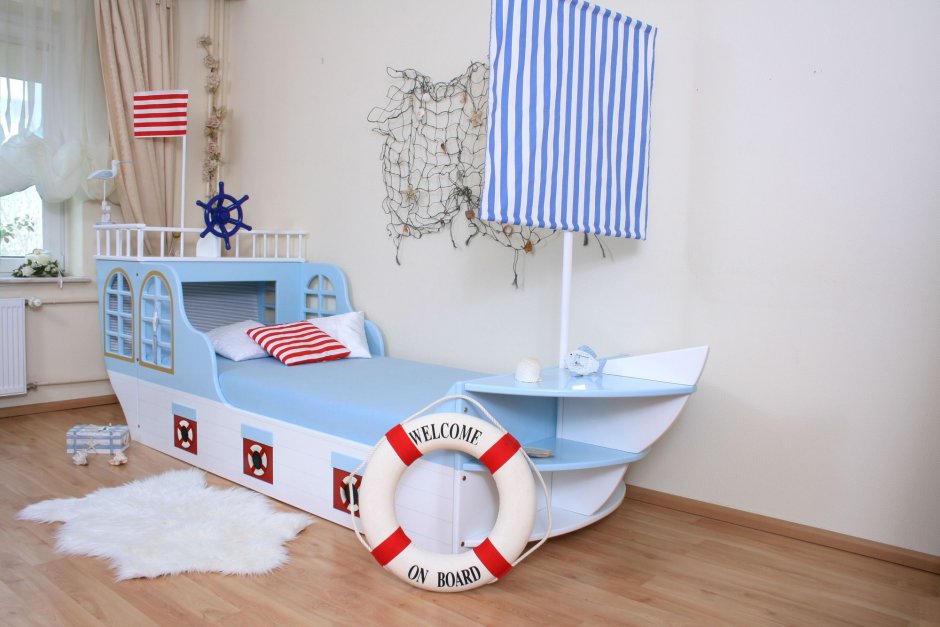 Кровать Cilek корабль Black Pirate