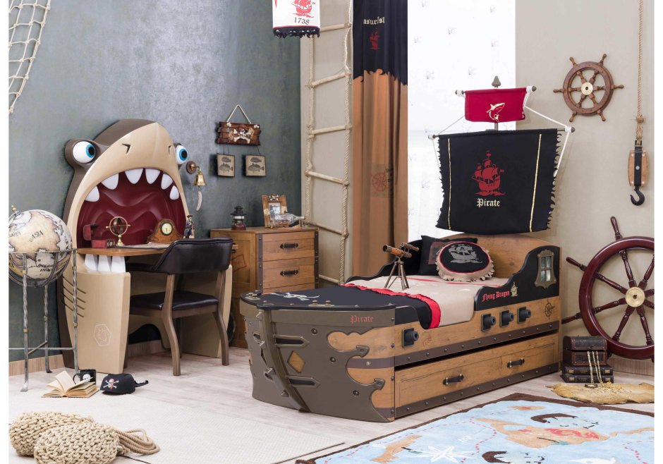 Кровать корабль