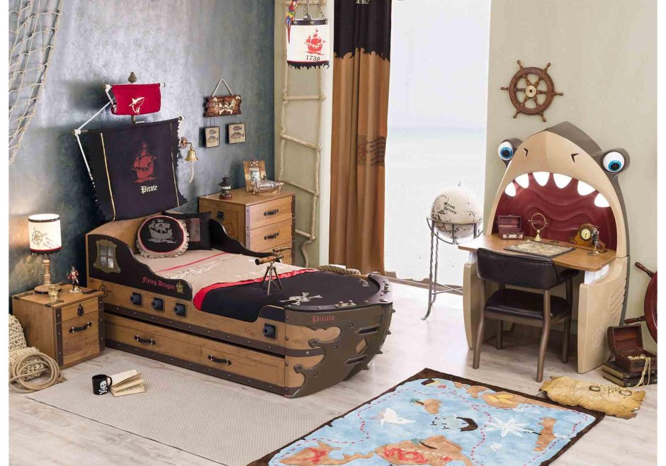 Детская в морском стиле