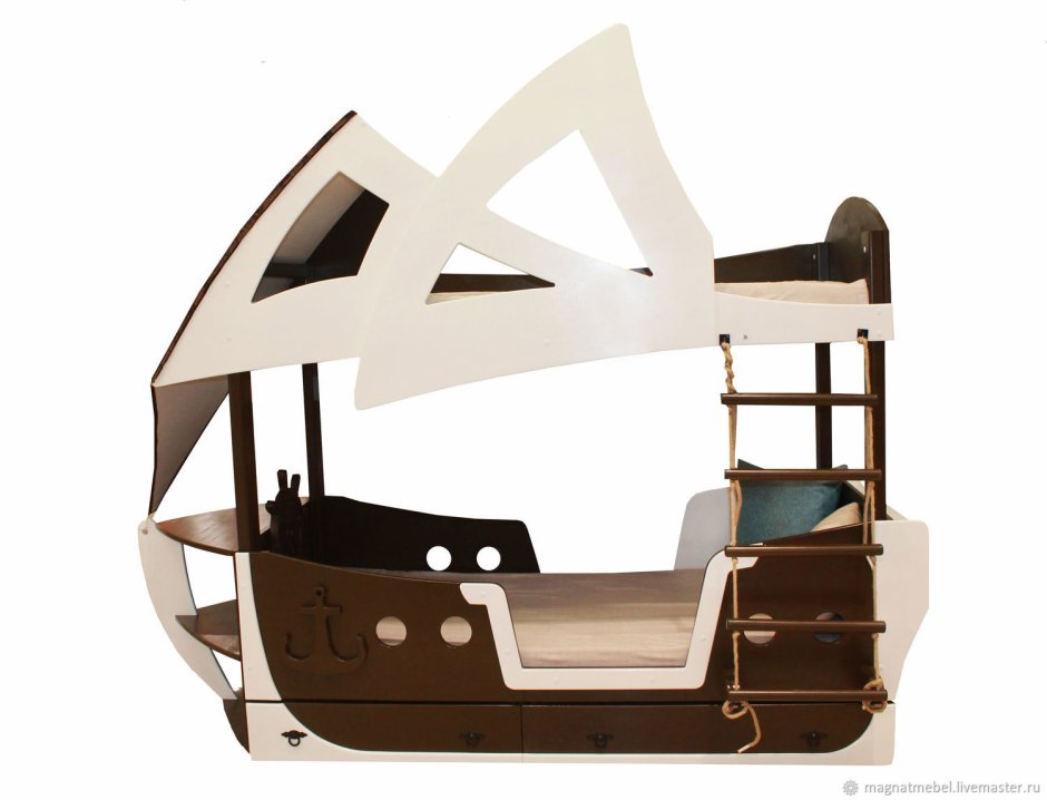 Кровать корабль