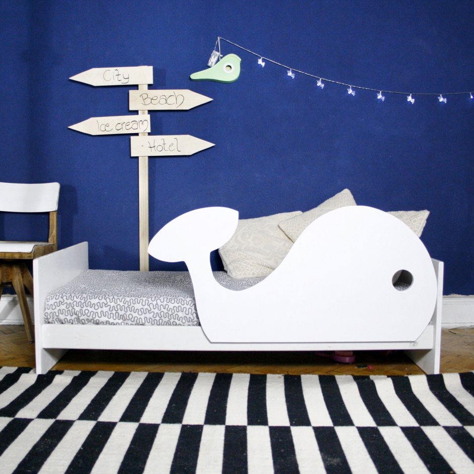 Детская кровать корабль