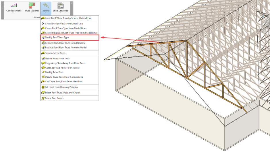 Проект гаража с навесом