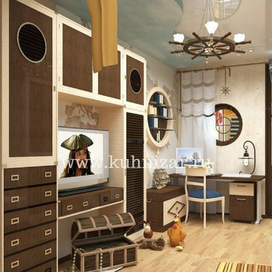 Детская в стиле путешествий