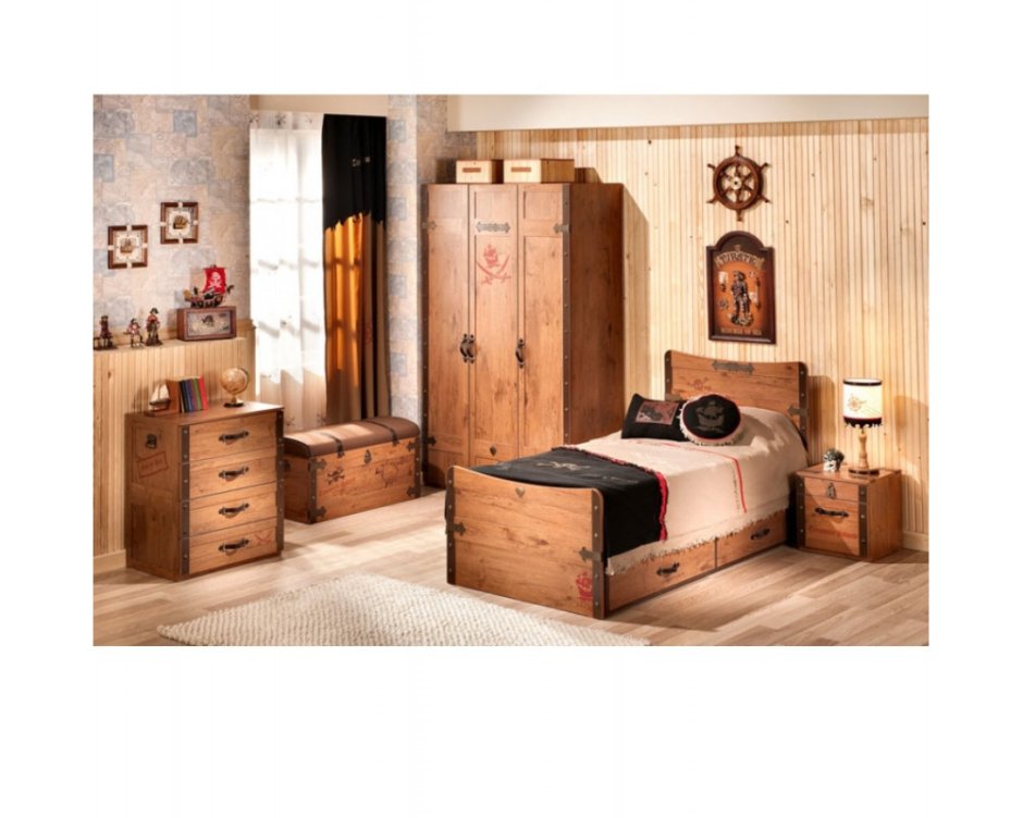 Кровать Cilek Black Pirate