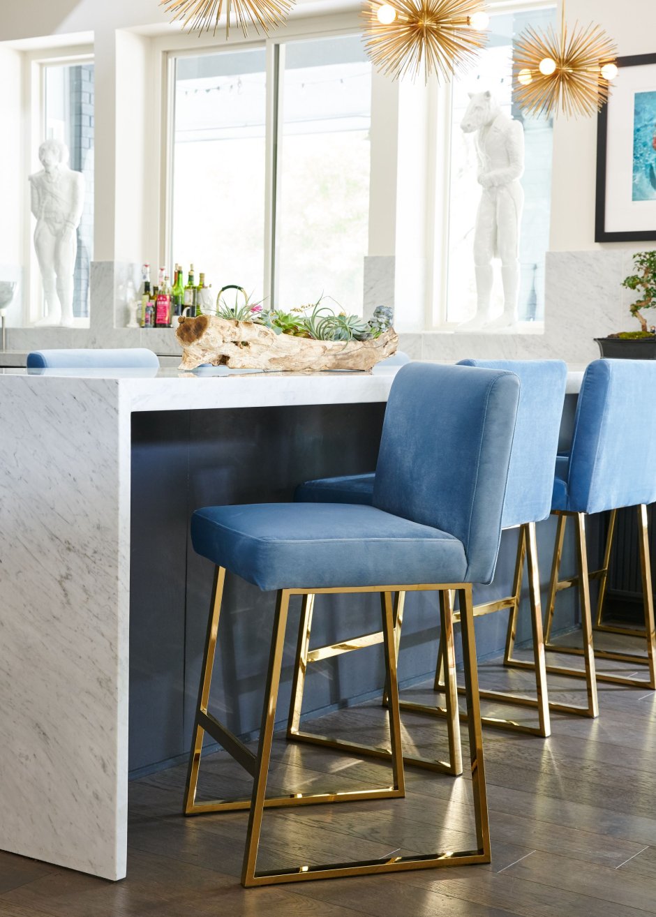 Барный стул флэш черного Fiyan Black