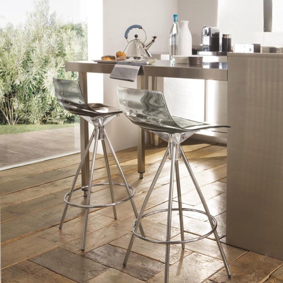 Барные стулья в интерьере