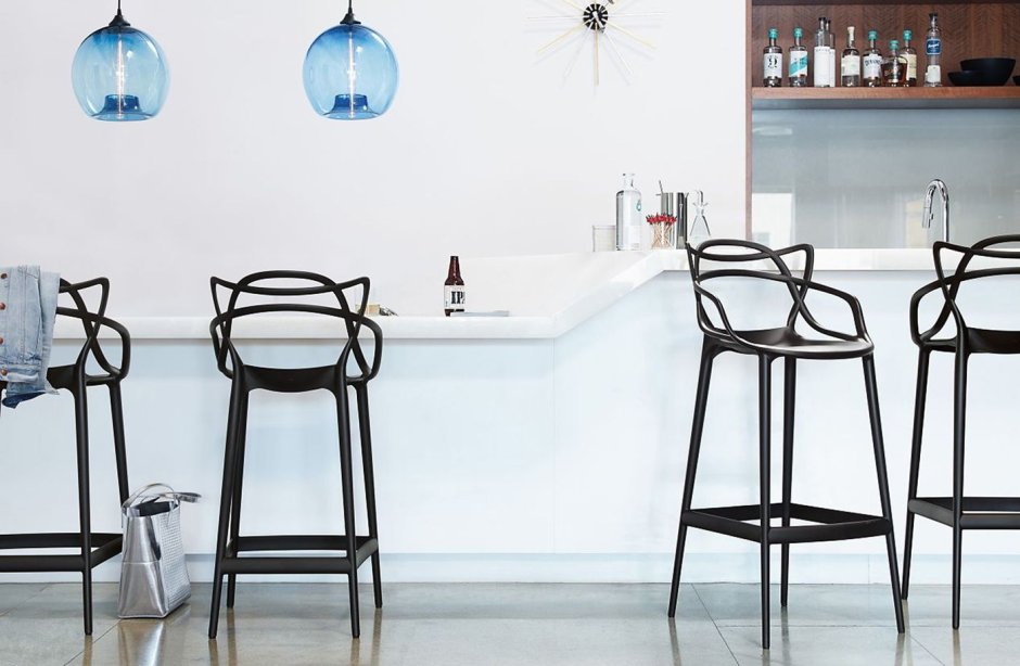 Стул Eames DSW барный черный