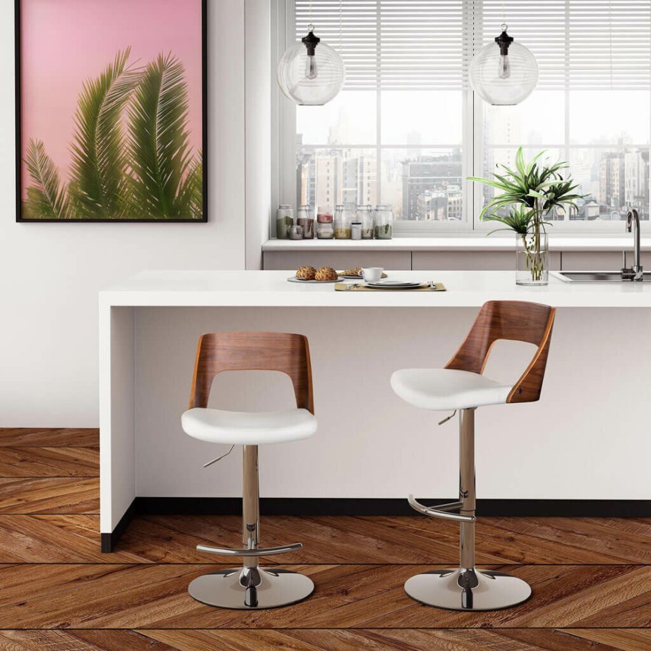 Барные стулья в интерьере