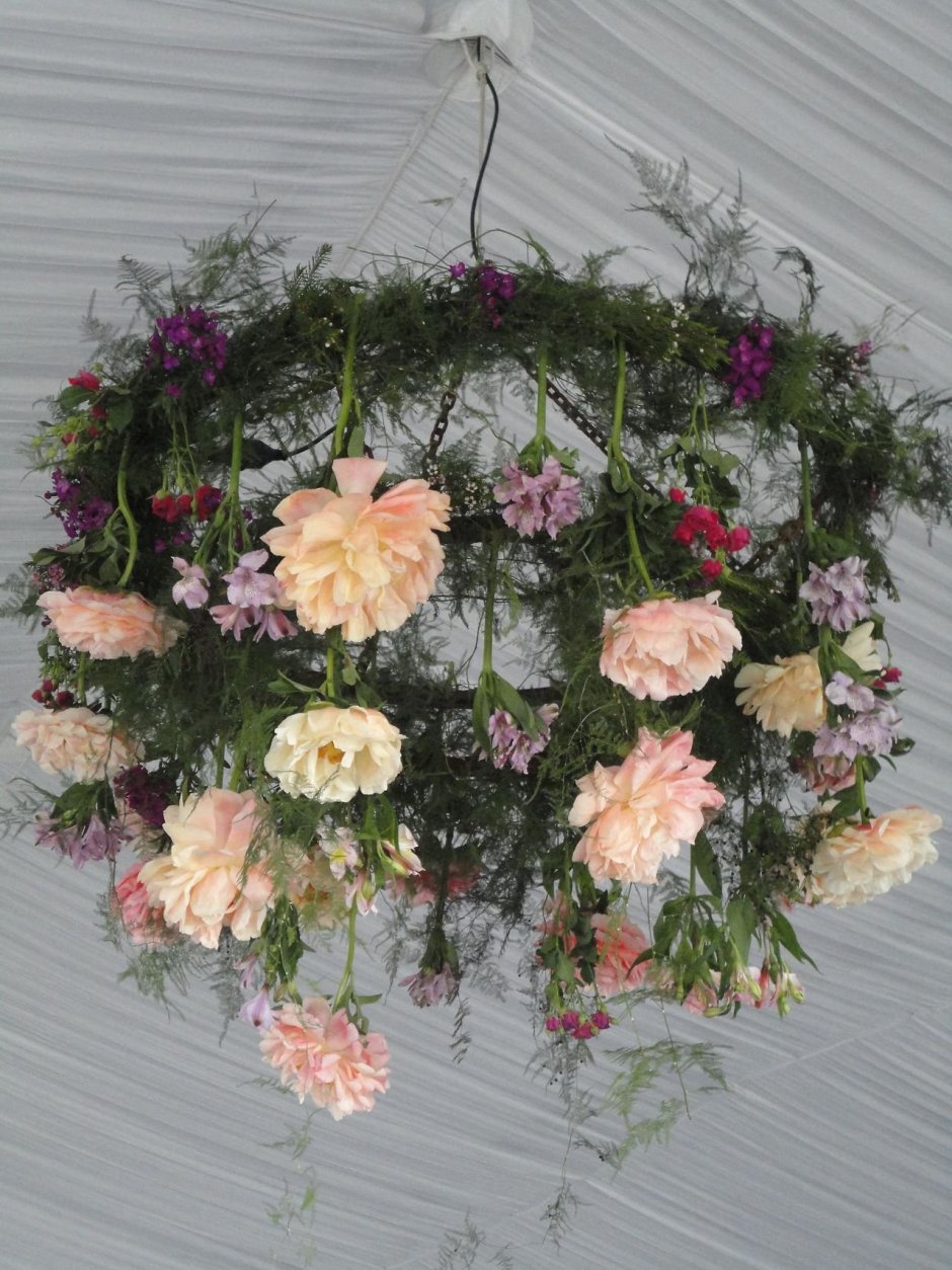 Светильник декоративный цветы