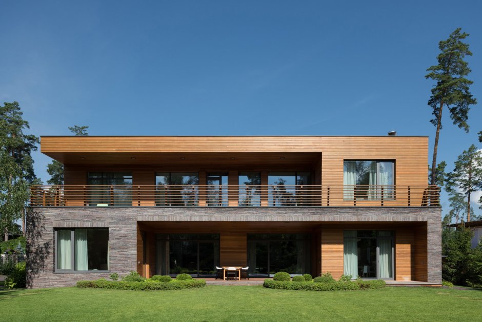 Проект флетхауса с плоской кровлей