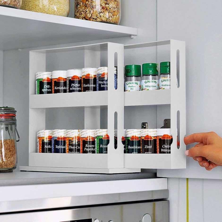 Организация хранения специй на кухне
