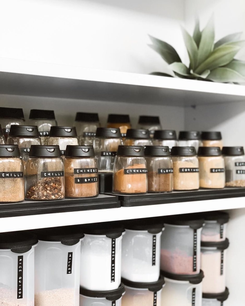 Хранение специй в ящике