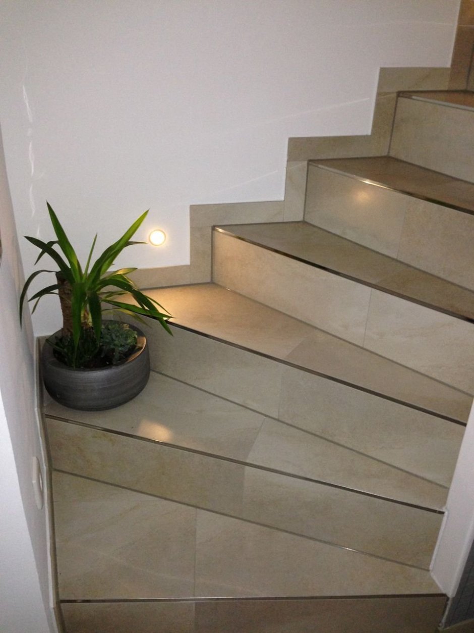 Ступени из плитки