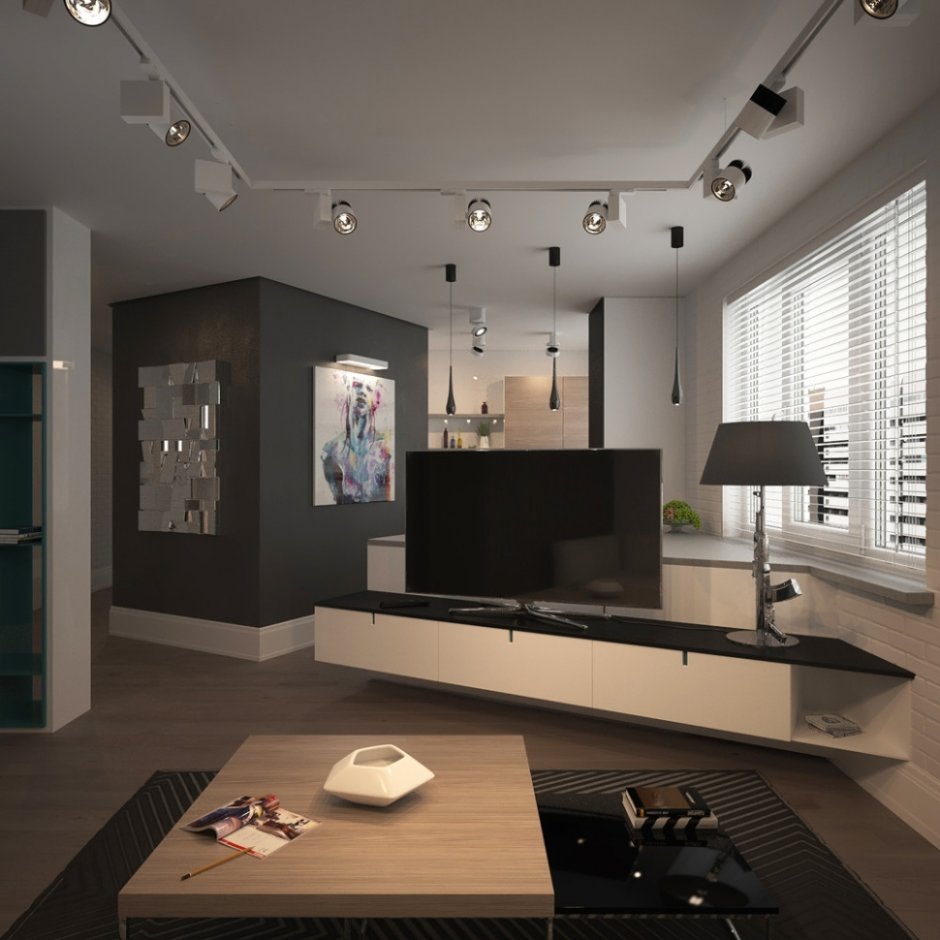 Студия в стиле Минимализм