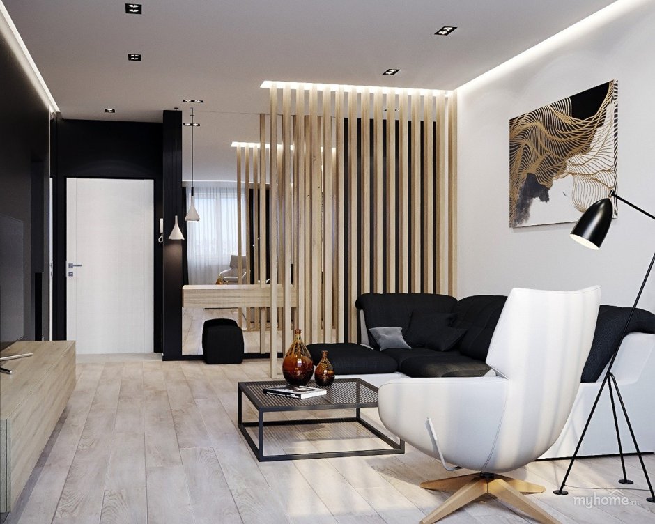 Однокомнатная квартира в стиле Минимализм